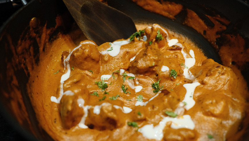 Ricetta del pollo al curry allo yogurt