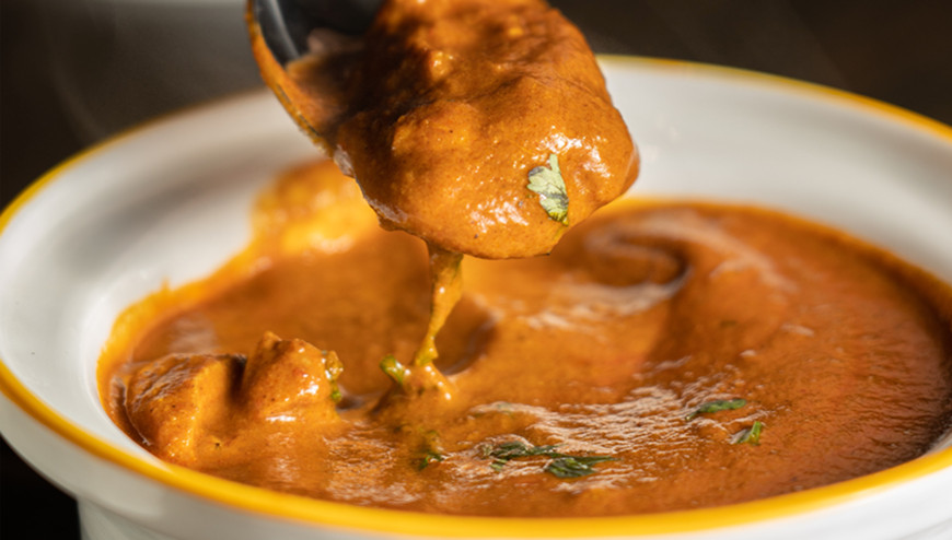 Ricetta del pollo al curry leggero
